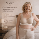 Nudea Comfort™ – 3x1 Corpiños Sin Aro Push Up Anti Rollitos