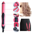 Plancha buclera 2 en 1