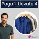 Oferta Limitada: 4 Camisas Polo Masculinas de Seda Gelada Premium Paga 1, Llévate 4