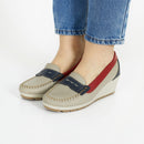 MOCASIN ROSARIO BEIGE