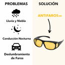 2x1 Anteojos Anti Encandilamiento Para Conducción Nocturna y De Dia